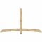 Ekena Millwork Bellingham Rough Sawn Timber Gable Bracket, Douglas Fir, 96"W x 56"H x 4"D x 6"F, 14/12 Pitch GBW096X56X0406BEL00RDF - alternate 1